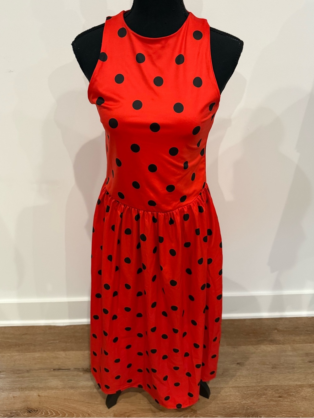 Polka dot maxi size medium like new condition